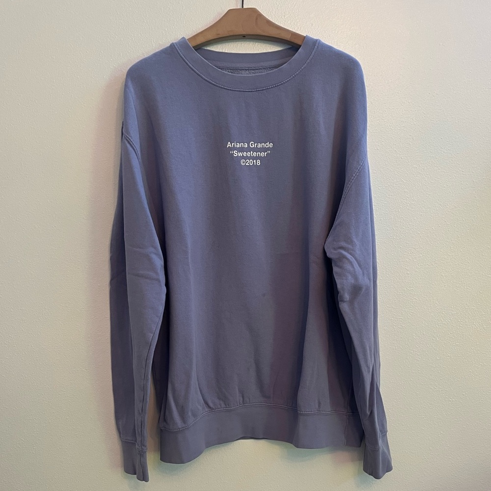 Rare Ariana Grande Sweetener Track List Crewneck